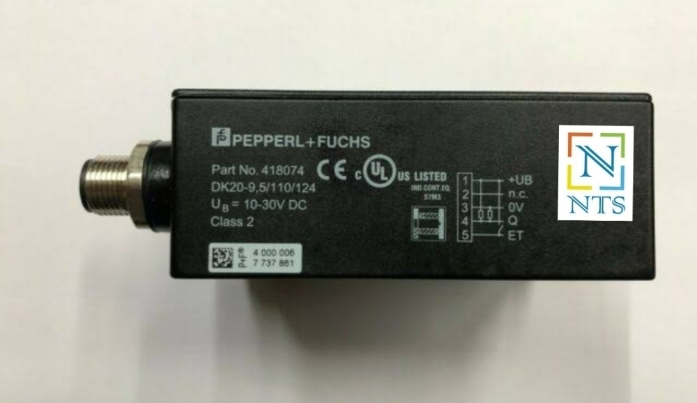 P&f Dk20-9.5/110/124 Color Sensor Input: 10-30 Vdc