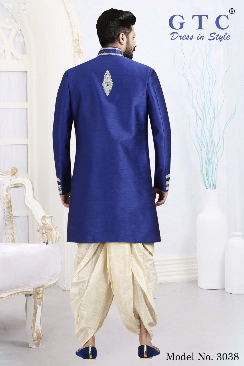 3038 Designer Sherwani Age Group: 16-50
