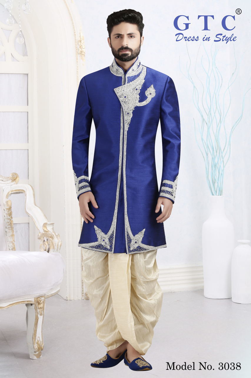 3038 Designer Sherwani Age Group: 16-50