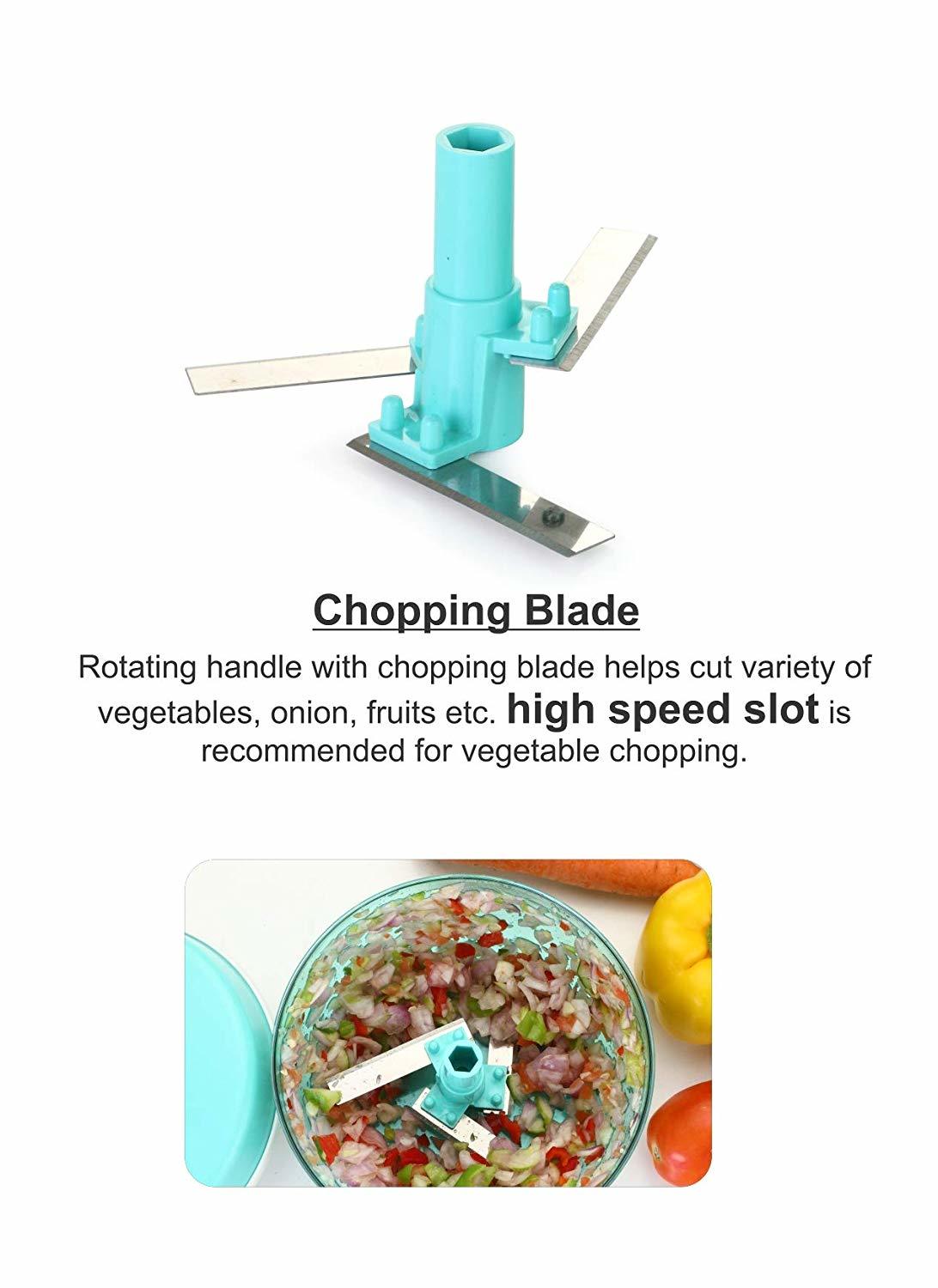 Multipurpose Food Processor (Chopper, Grater, Slicer)