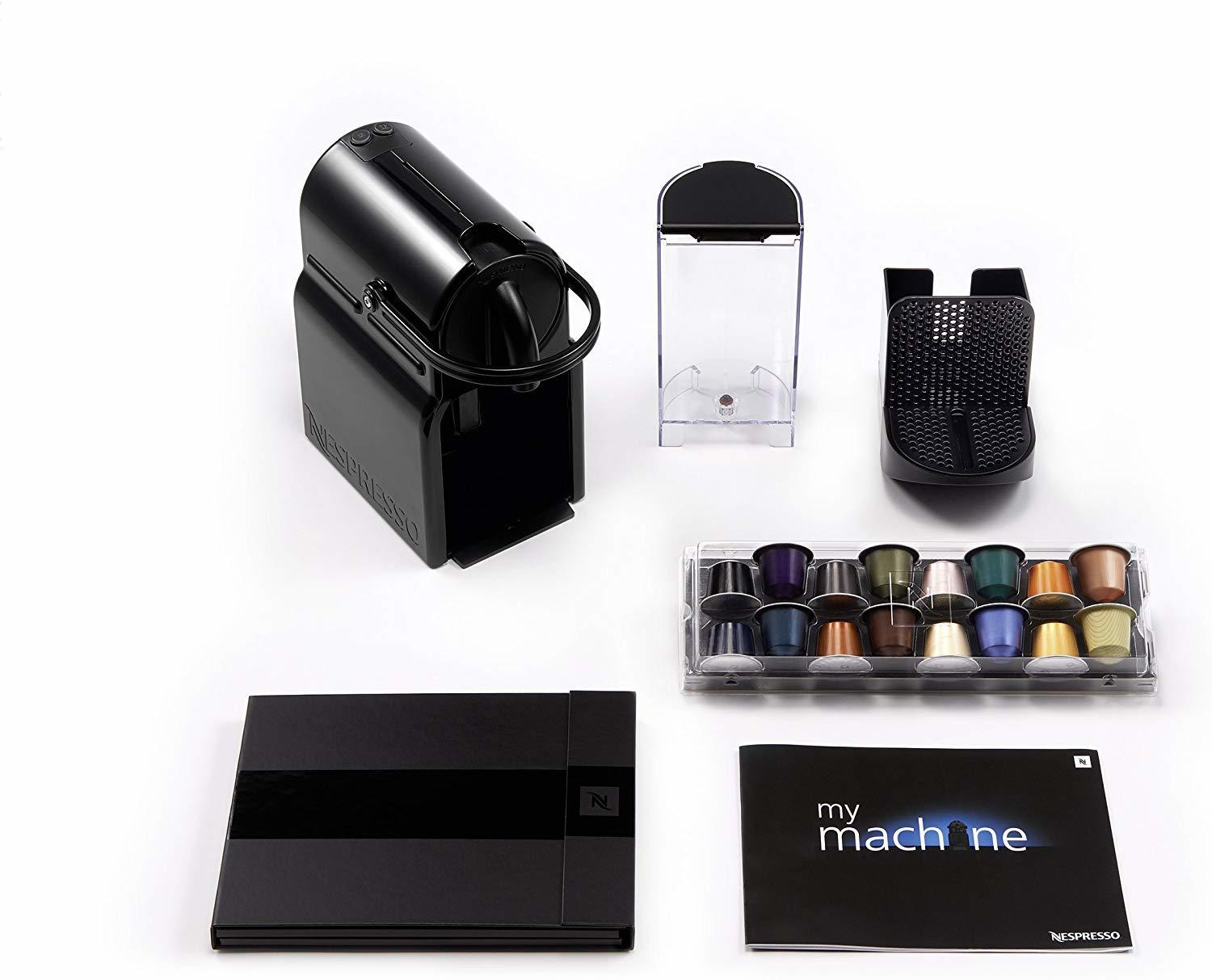Nespresso Inissia Coffee Capsule Machine, Ruby Red By Krups