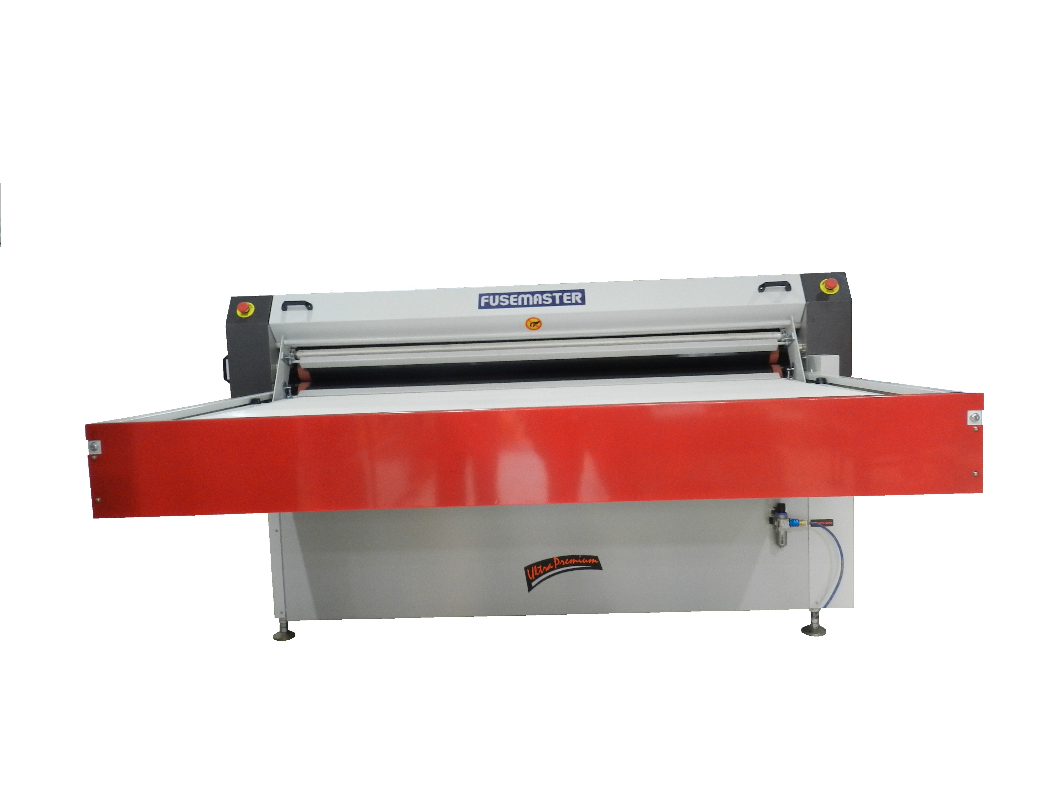 Off White With Red Fusing Machine