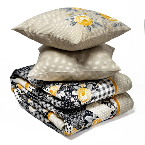 Lightweight Quilt Set - Soft Printed Cotton Blend, All Sizes Available For Personal Use