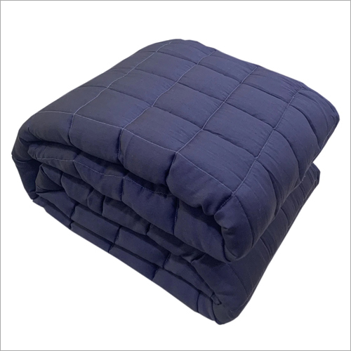 Blue And  Also Available In Different Color Comfortable Weighted Blanket