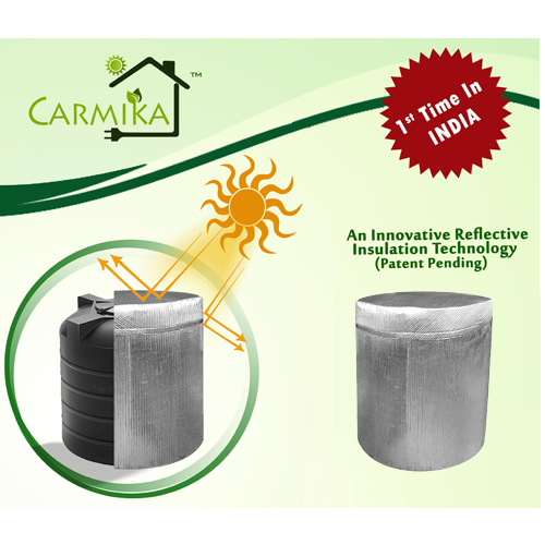 पानी की टंकी इन्सुलेशन जैकेट