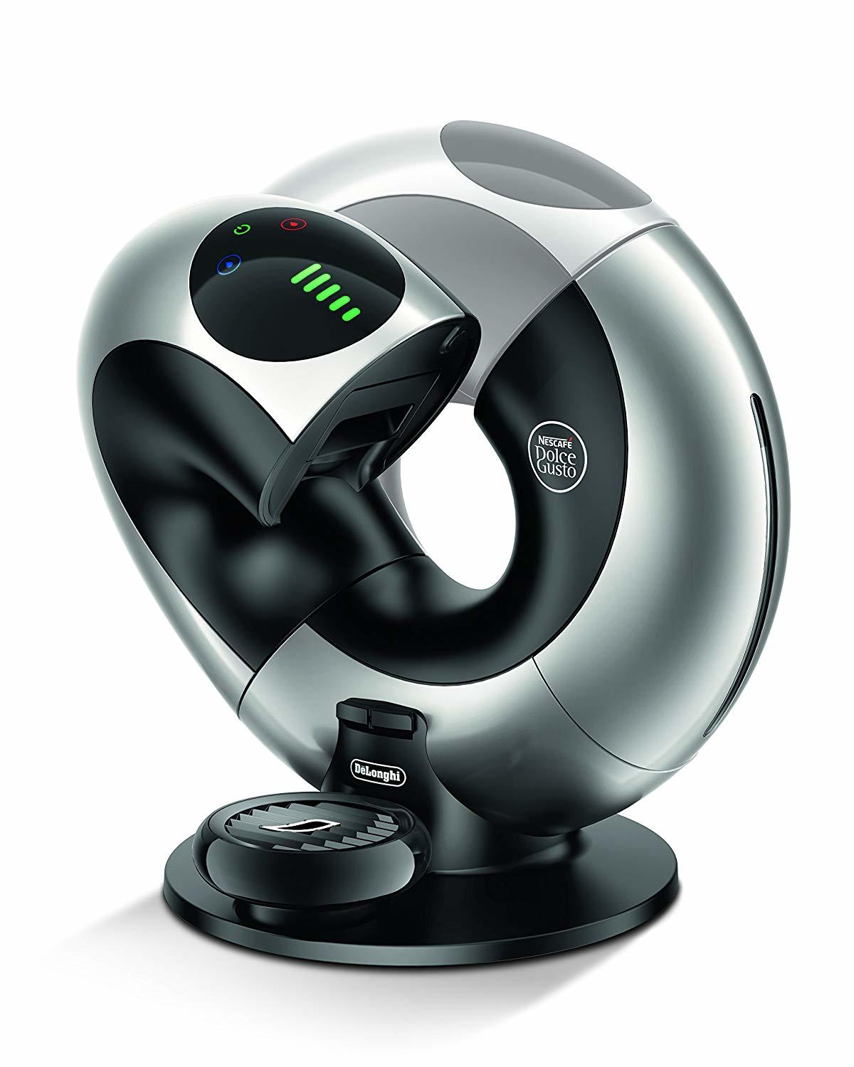 Nescafe Dolce Gusto By De'longhi Eclipse Touch Edg736s Pod Coffee Machine (Silver)