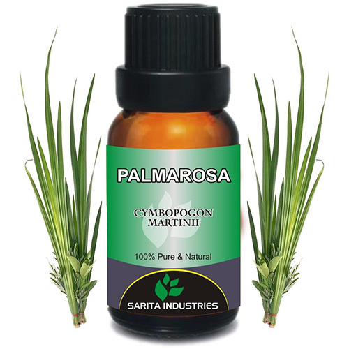 Palmarosa Oil - 100% Pure Essential Oil, Specially Formulated for Adults and Seniors, Ideal for Dry Storage and Long Shelf Life of 3 Years