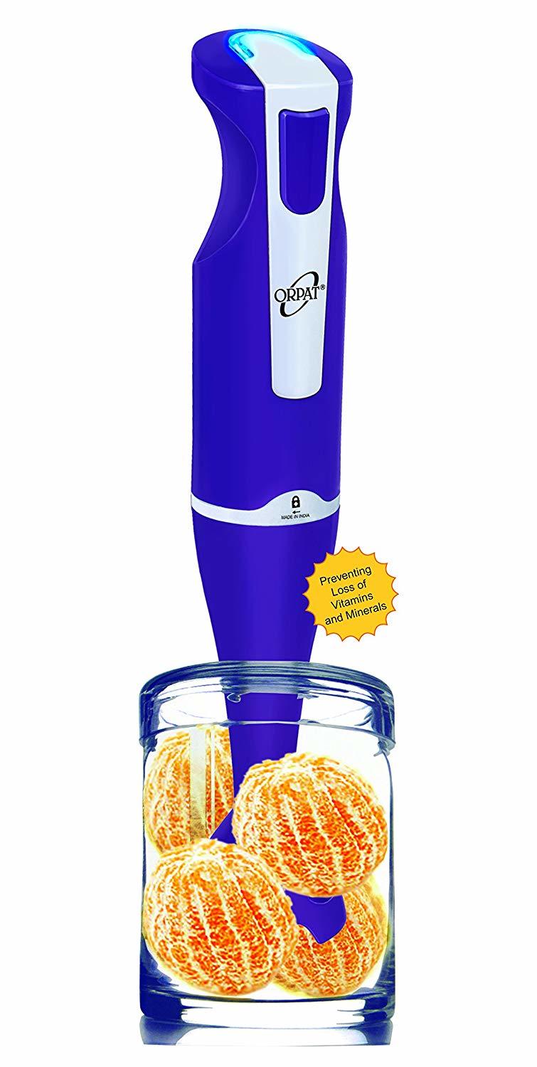 Orpat Hhb-157e Wob 250-watt Hand Blender (Violet)