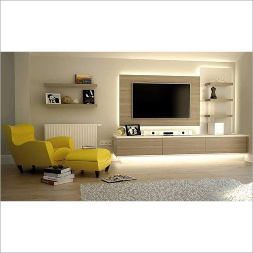 Modular Wooden TV Unit