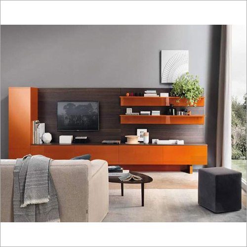 Living Room Wooden TV Unit
