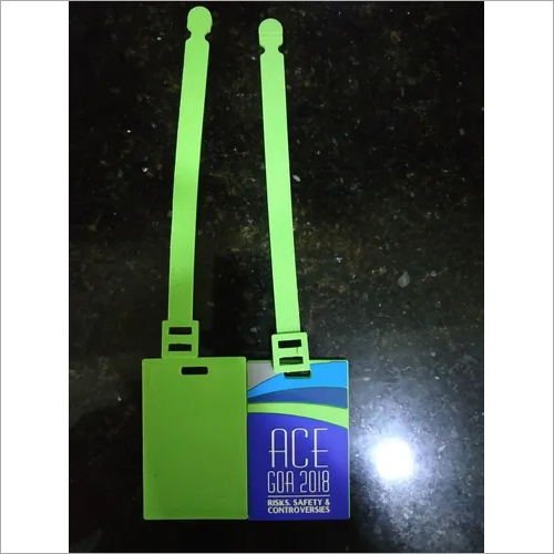 Pvc Luggage Tags - Color: Multi Color
