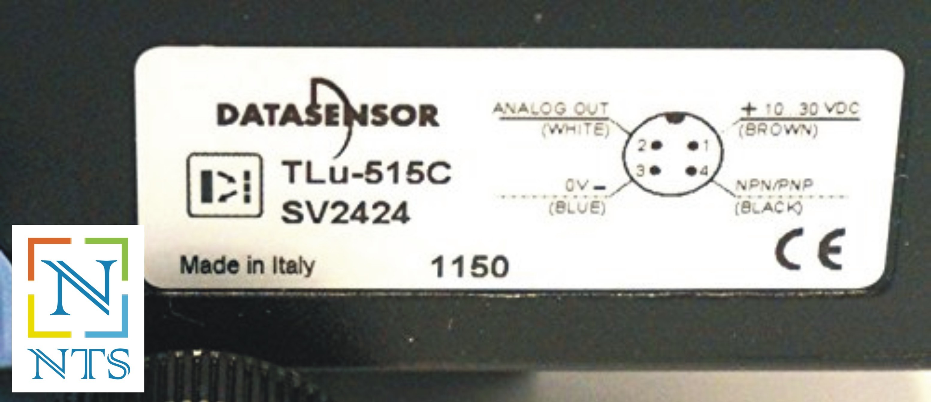 Datalogic Tlu-515c Contrast Sensor - Zama Housing, Glass Lens, Pnp Output | Led Emission, Teach-in & Remote Settings, Ip67 Rated, Dynamic Auto-set Function