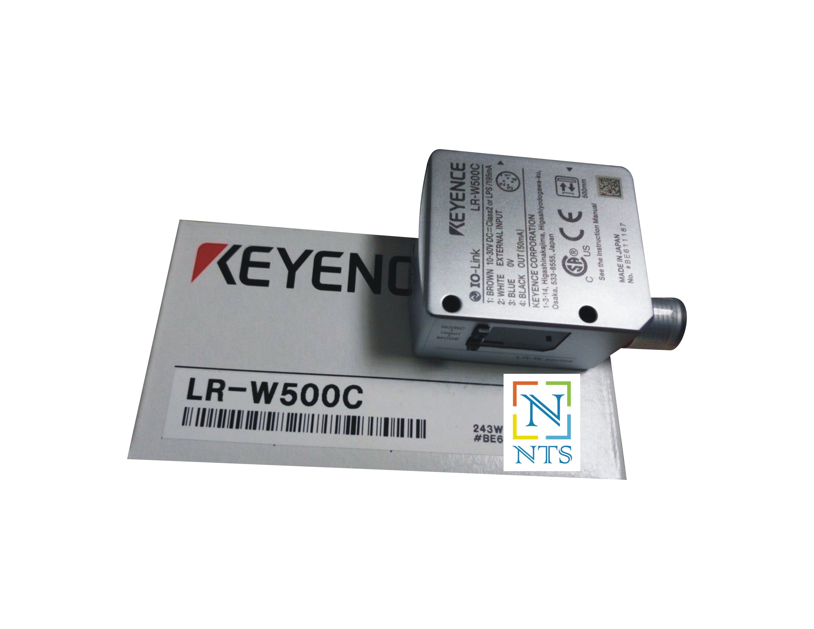 Keyence Lr-w500c Rgb Color Sensor Input: 10-30 Vdc