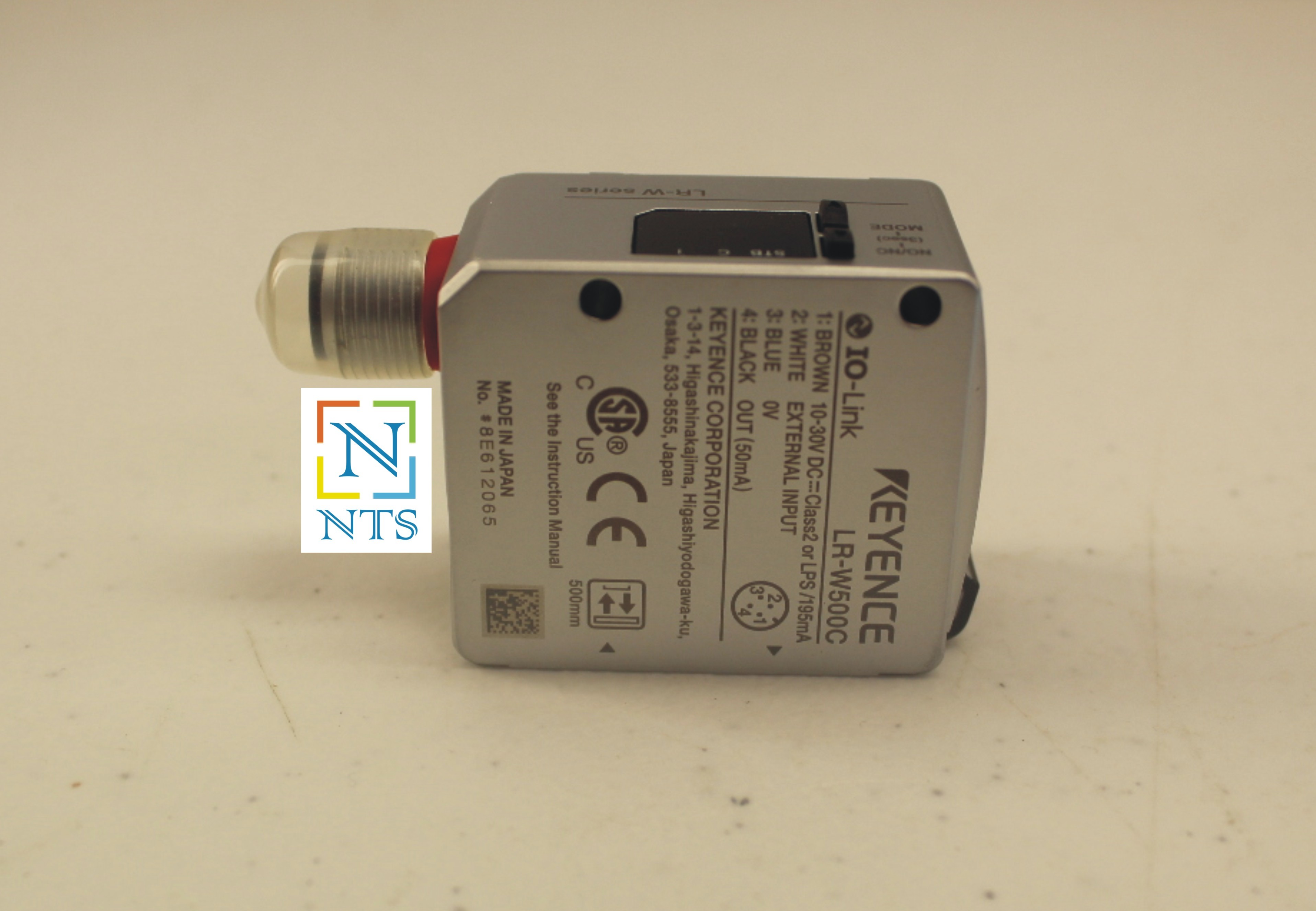 Keyence Lr-w500c Rgb Color Sensor Input: 10-30 Vdc