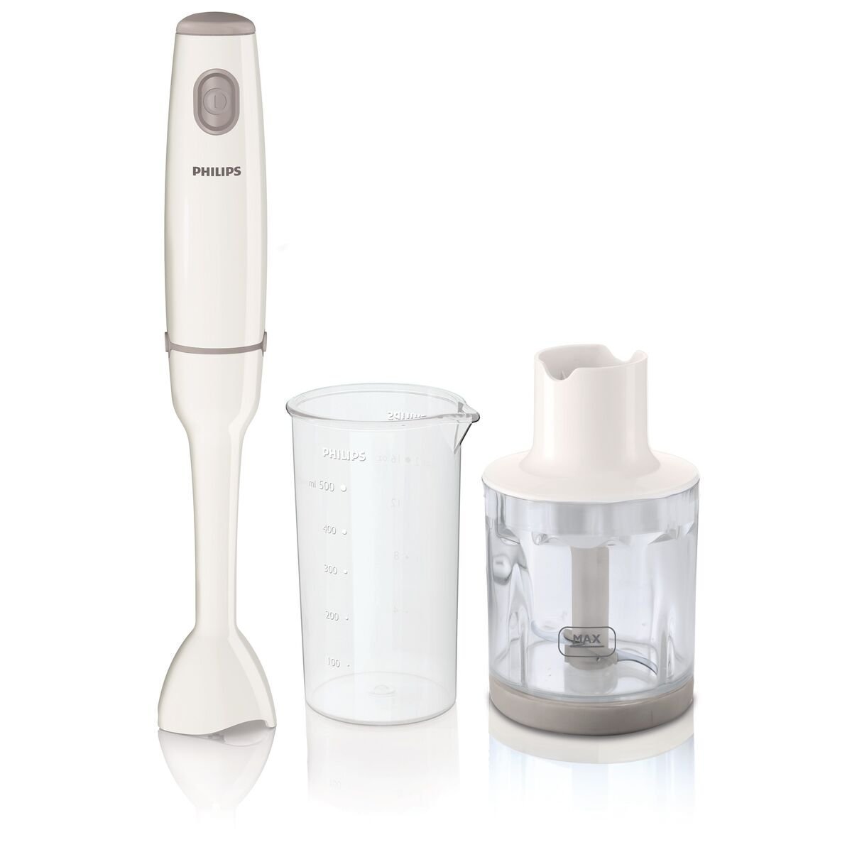 Philips Daily Collection Hr1602/00 550-watt Hand Blender With Chopper