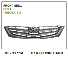 Front Grill Grey Innova T-2 (Cinew) Vehicle Type: 4 Wheeler