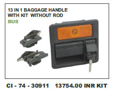 13 In 1 Baggage Handle With Kit Without Rod Bus (Cinew) Vehicle Type: 4 Wheeler