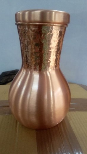 Copper Sugar Pot - 400 Grams | Handcrafted Copper With Hammered And Matte Finish, Ideal For Storing Dry Foods And Perfect For Gifting