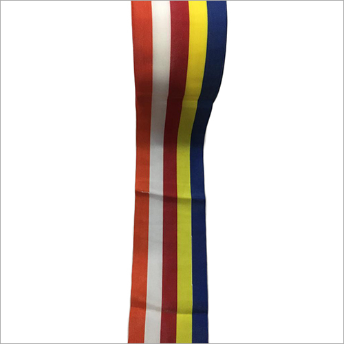 Multi Color Nylon Ribbon - Nylon Material, Available in Various Sizes, Multicolor | Soft Texture, Classy Design, Durable & Weather Resistant