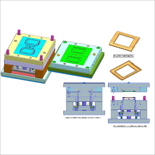 Double Cavity Full Auto Mold 4 Angular Cores