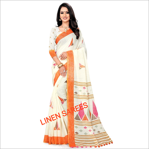 Linen Sarees