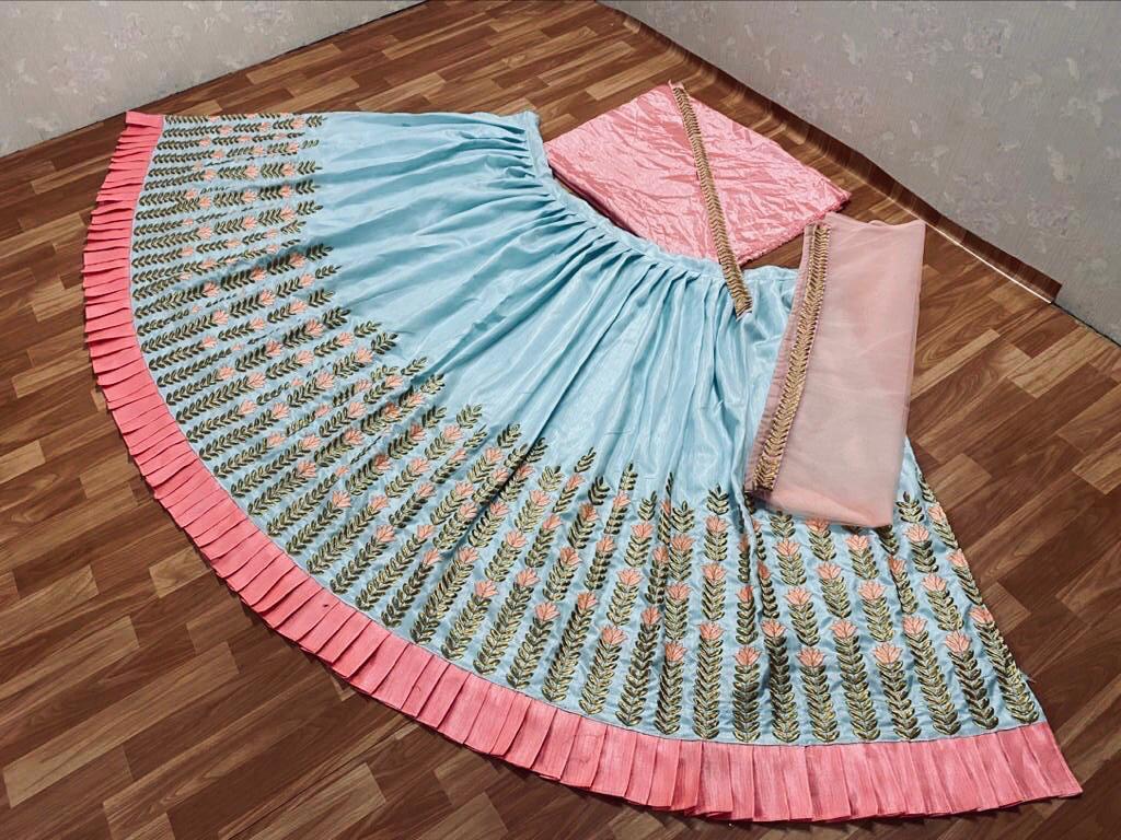 Breathable Banglori Satin Lehenga