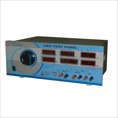 Led Test Panel With Ac Source Test Range: 30v - 300v