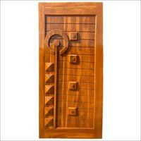 Solid Panel Teak Wood Door