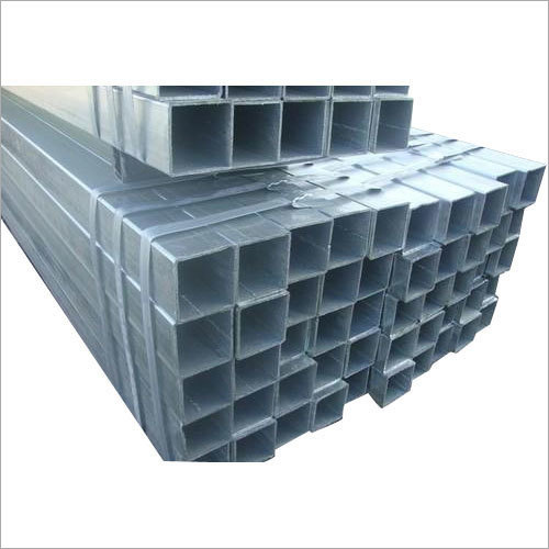 GI Square Pipe - Galvanized Steel, 2x2 Inches , Durable and Corrosion-Resistant Design
