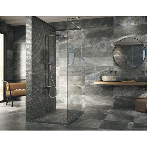Bathroom Floor Tiles - First-rate Material, Customizable Thickness, Various Colors, Non-Slippery, Durable, Easy Maintenance, Polished Surface Finish