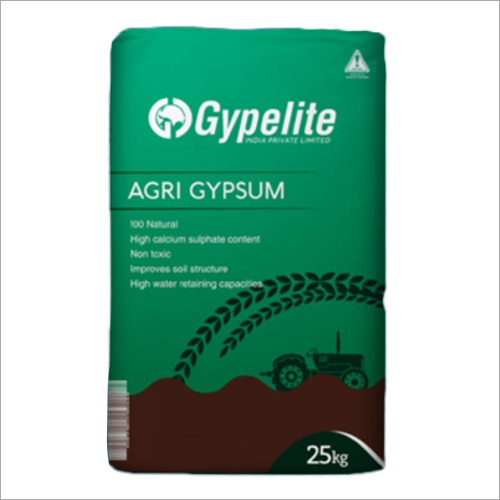 25 kg Agri Gypsum Powder - Natural Calcium Sulphate, 99% Purity | Improves Soil Structure, Enhances Water Retention, Free from Impurities