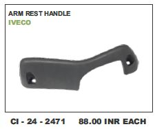 Arm Rest Handle Iveco - Durable Design for 4 Wheeler | Warranty Included, Ergonomic Comfort for Enhanced Driving Experience