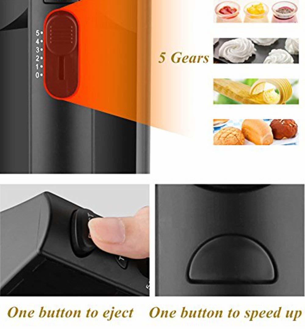 Electric Stainless Steel 300-watt Hand Mixer