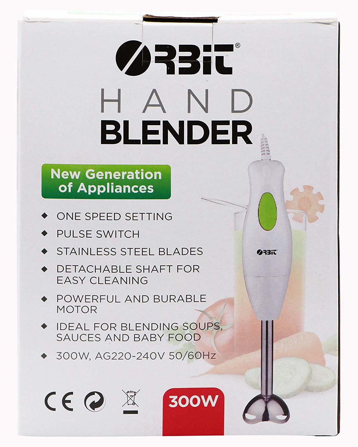 Orbit Bn-0100 Hand Blender 300w (Red)