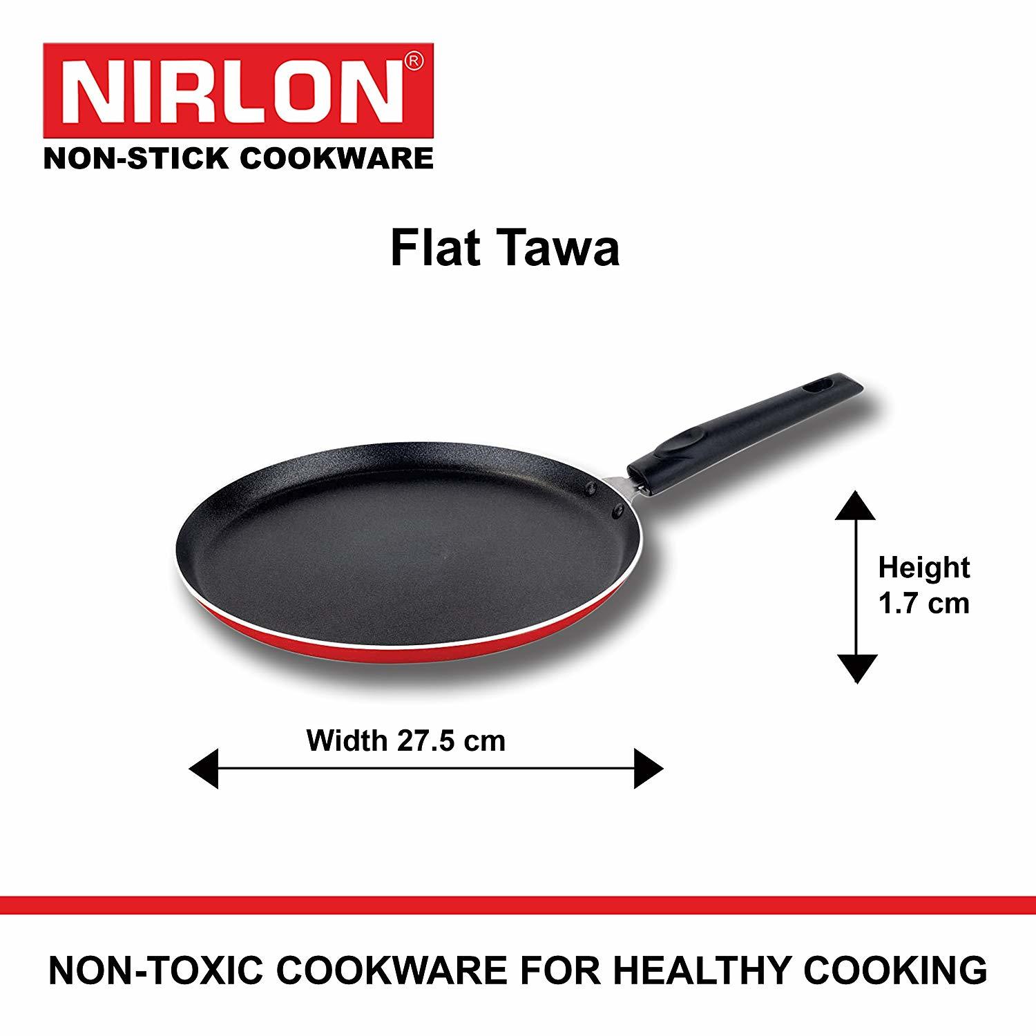 Nirlon Gas Compatible Non-stick Aluminium Cookware Set