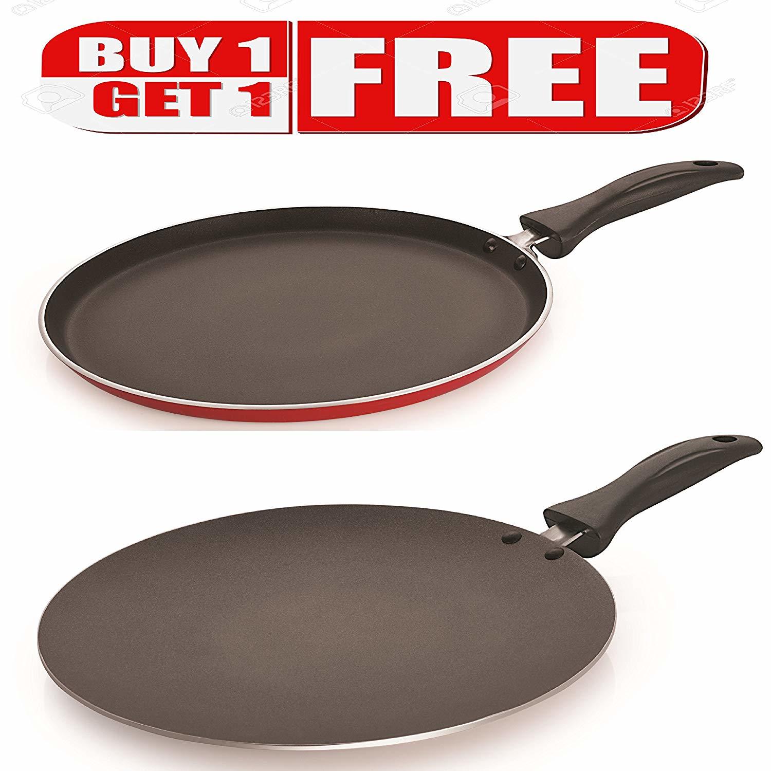 Heavy Gauge Non Stick Flat Pan Flat Dosa Tava