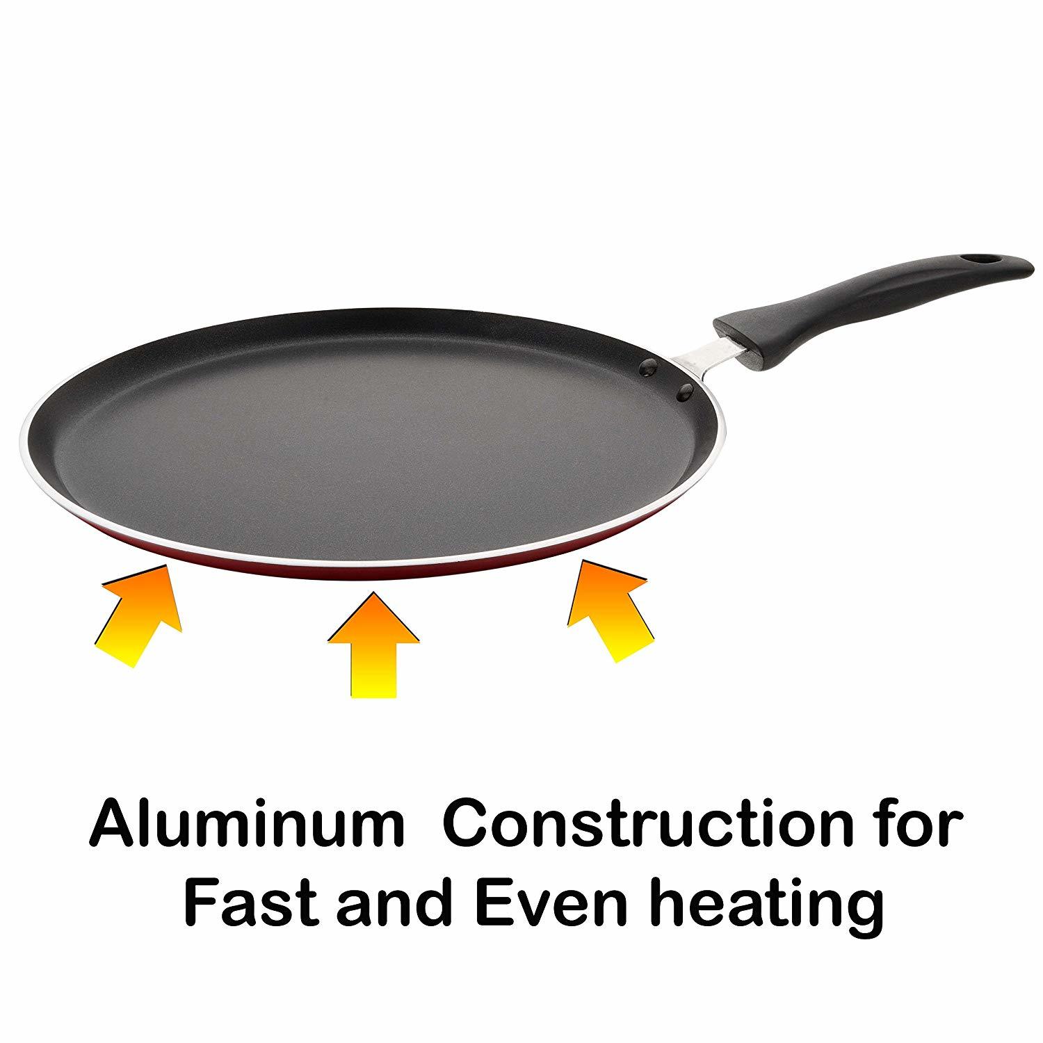 Heavy Gauge Non Stick Flat Pan Flat Dosa Tava