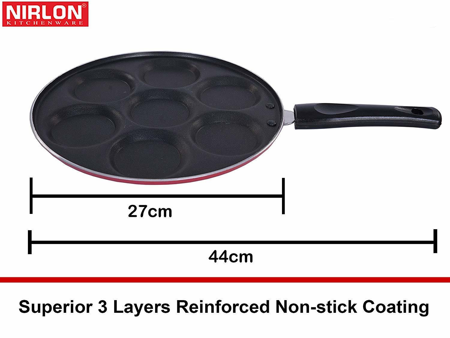 Nirlon Dishwsher Safe Non-stick Combo Cookware Set