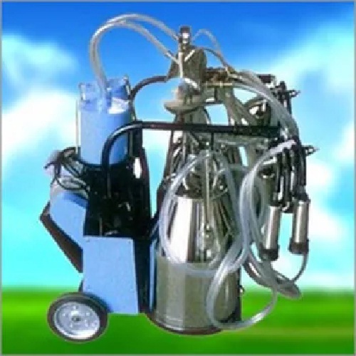Double Bucket Cow Milking Machine - Automatic Grade: Semi-automatic