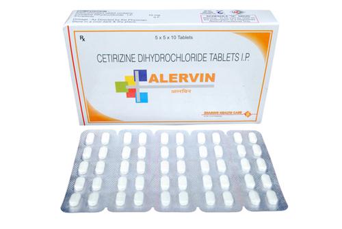 Alervin Tablet - Formulations Type: Drug Solutions