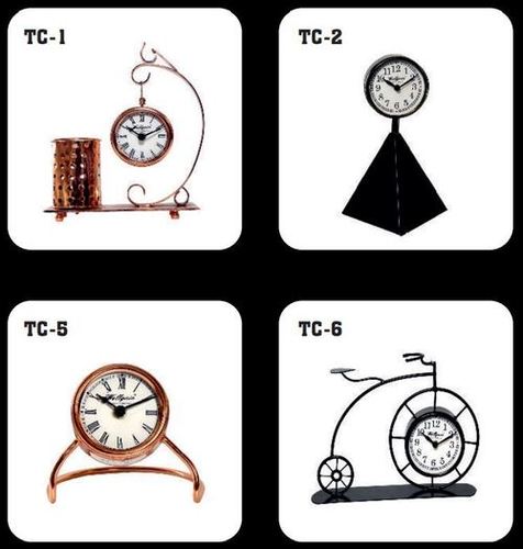 Metal Table Clock Design: Customized