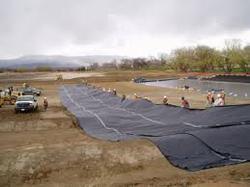 Hdpe Geomembrane - Rectangular Sheet, Black Color, 1 Year Warranty For Seepage Control And Waste Containment