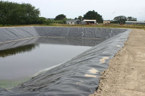 Ldpe Storage Geomembrane Roll - Color: Black