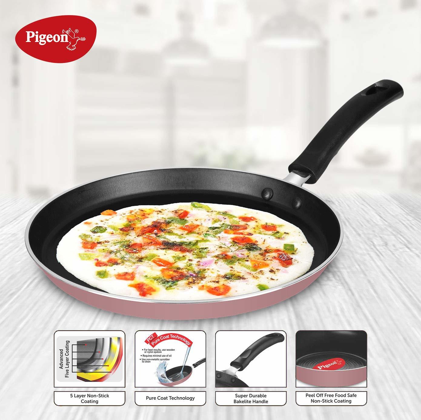 Pigeon By Stovekraft Basics Aluminium Nonstick Cookware Set