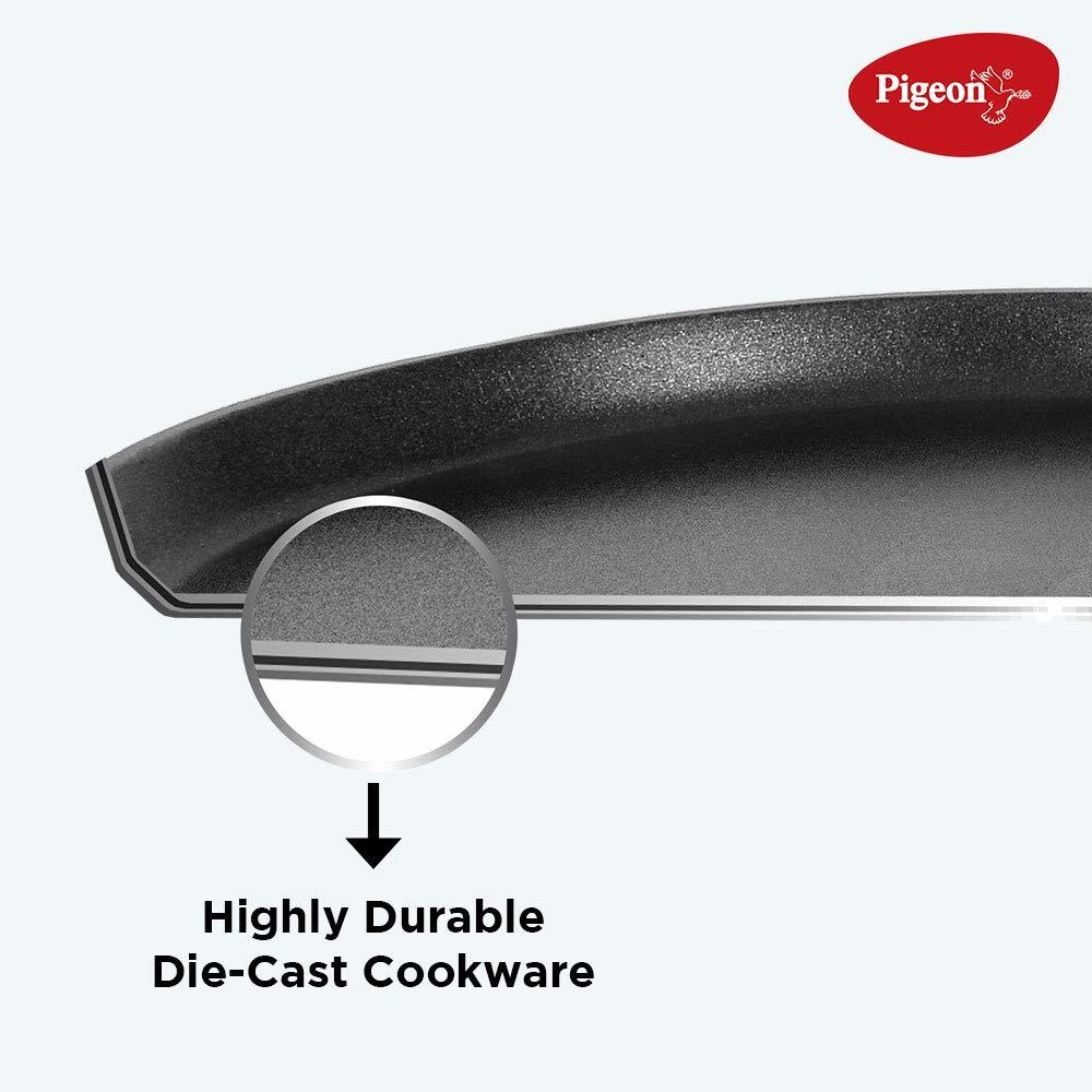 Pigeon By Stovekraft Wondercast Flat Tawa, 27cm