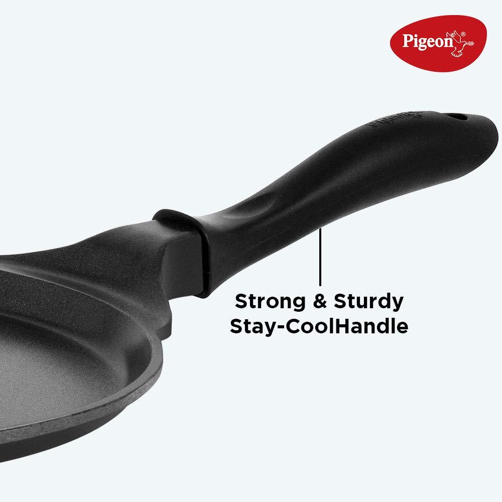 Pigeon By Stovekraft Wondercast Flat Tawa, 27cm