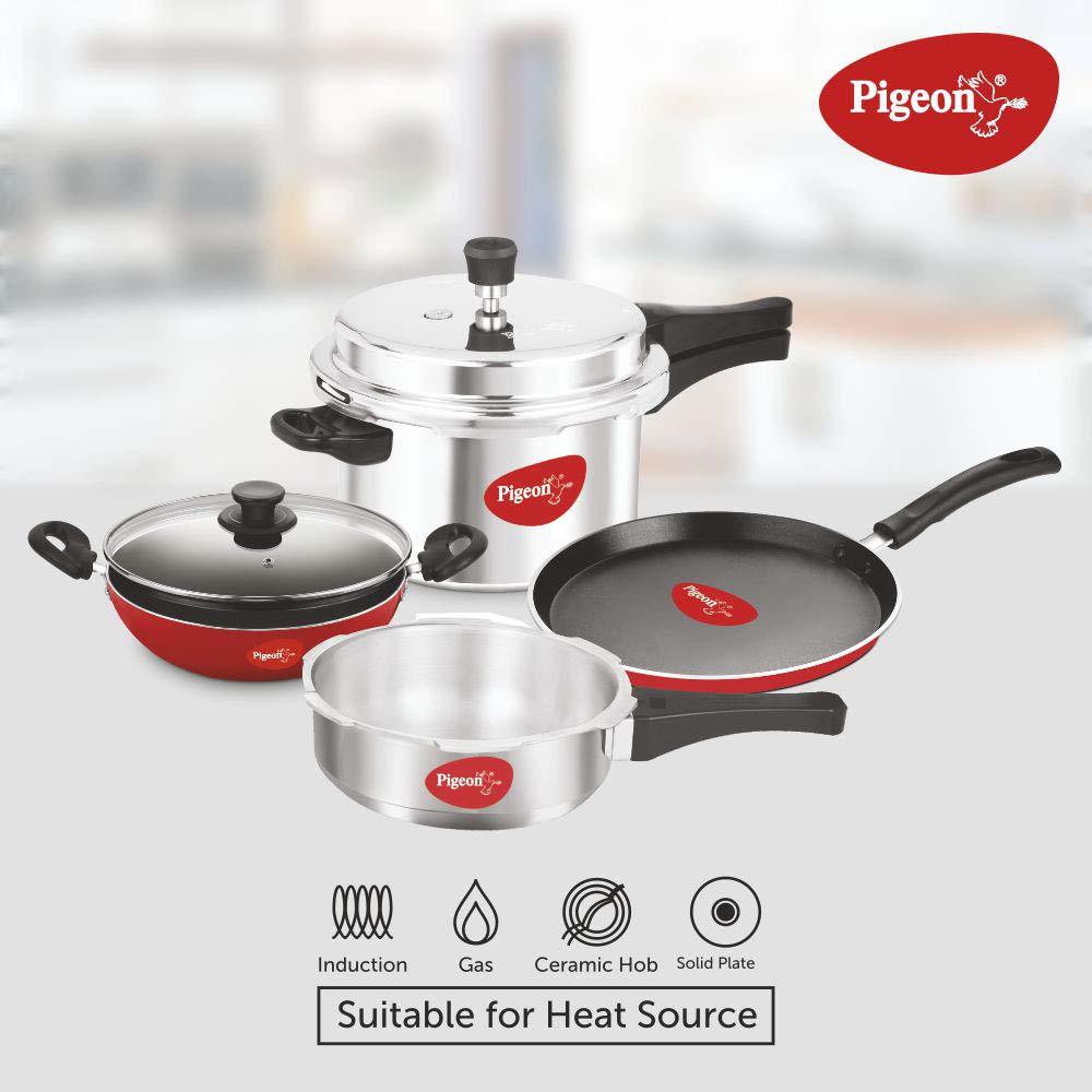 Pigeon By Stovekraft Induction Base 4-in-1 Starter Kit