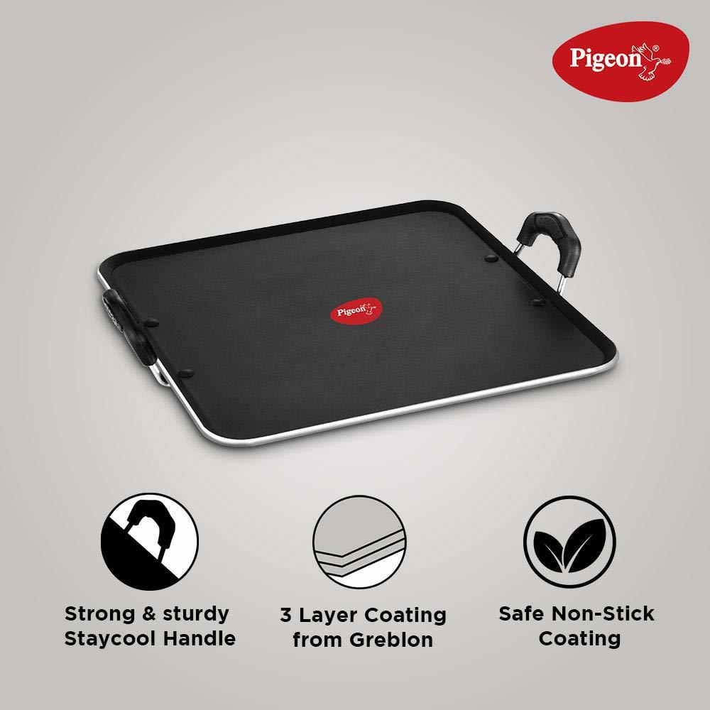 Pigeon By Stovekraft Non Stick 5mm Thickness Pathri Tawa, 32cm