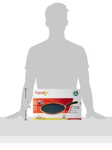Pigeon By Stovekraft Induction Base Non-stick Flat Tawa 23.6 Cm