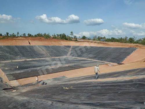 Epdm Geomembrane Landfill Covers For Agriculture - Color: Black